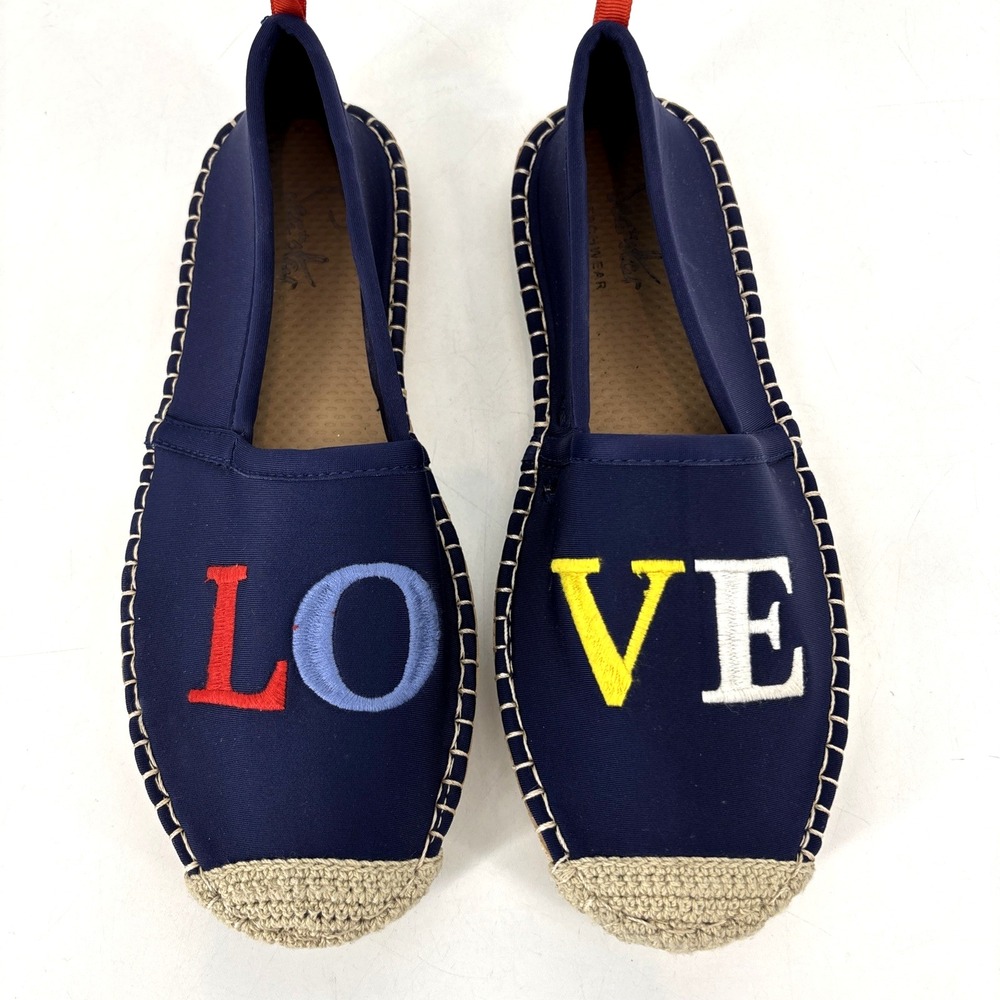 Sea‎ Star Shoes Beachwear Espadrilles Womens 8 Navy LOVE Water Beachcomber NICE!